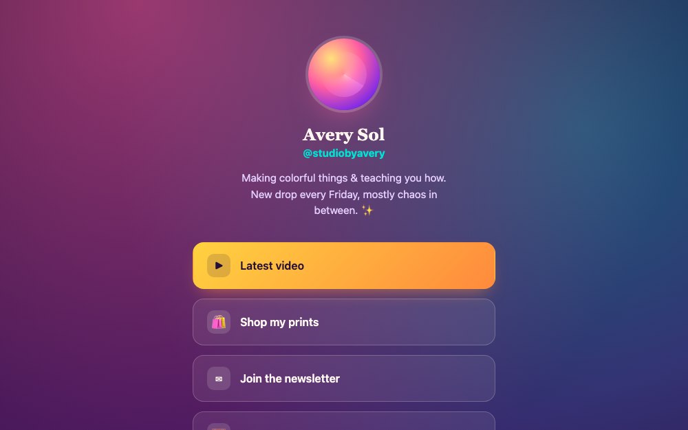 @studiobyavery template preview
